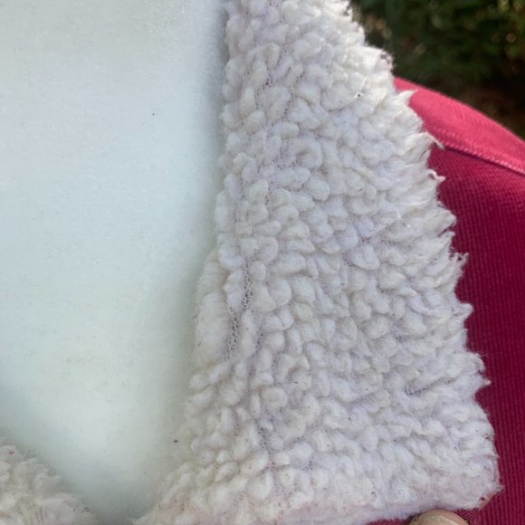 AC-3998 Pink Corduroy Bomber Jacket - Picture 6 of 8